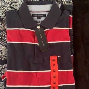 Tommy Hilfiger Men’s Long Sleeve Classic Fit Polo